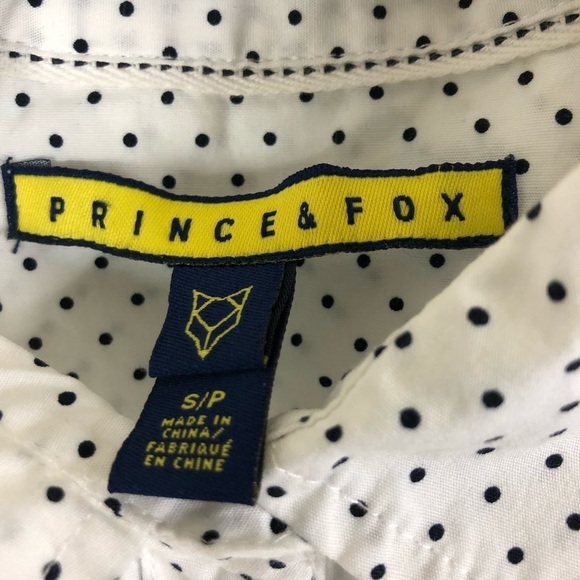 Aero Prince & Fox Polka Dot Button Down Shirt - Picture 2 of 2